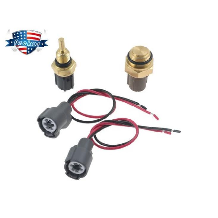 Coolant Fan Switch & Coolant Temperature Sensor + Connectors for Honda CR-V
