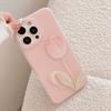 Beautiful and suitable for Apple 16 phone case 17promax gentle pink tulip iphone1513 silicone 11