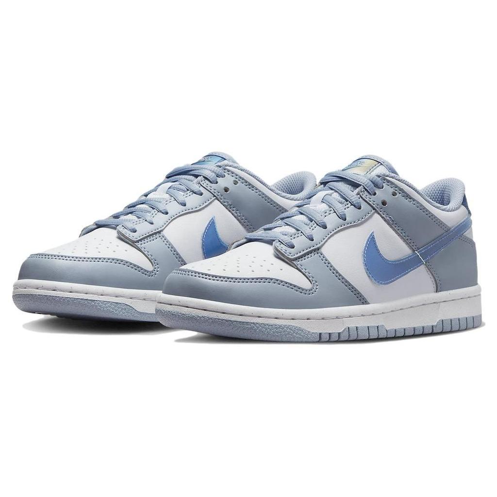 Nike Dunk Low Next Nature GS Blue Whisper Lenticular Kids Sneakers Hyper-Royal Green-Abyss White FJ4668-400