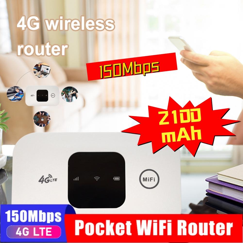 H5577 4G Pocket WiFi Router Portable Mobile Hotspot 150Mbps 4G Wireless Router with SIM Card Slot Wide Coverage Broadband