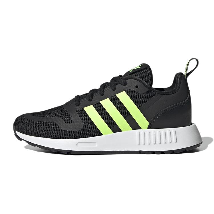 Adidas Originals Multi J Fabric Abrasion Resistant Abrasion Resistant Low top Kids  Running Shoes Black GY3779 36⅔