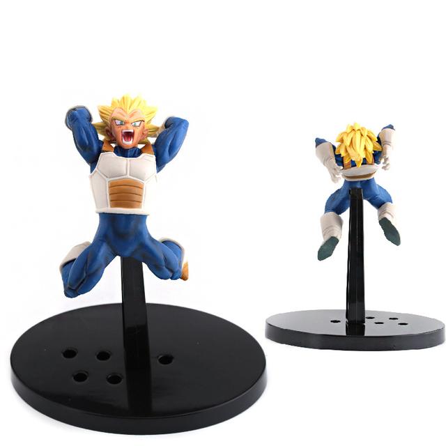 

17 см аниме Dragon Ball фигурки Vegeta боевая версия фигурки героев ПВХ модель игрушки статуя кукла коллекция орнамент детский подарок жёлтый