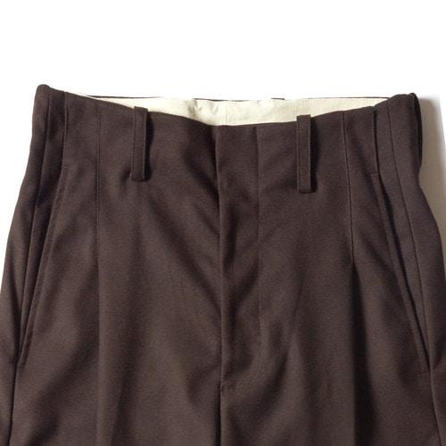 EASE Pleated Pants_Brown