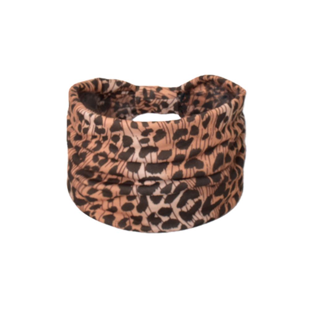 Women's Paisley Sport Yoga Headband - Sweat-Absorbing, Elastic Cotton, Bohemian Style