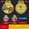 Kindergarten Sports Custom Metal Medals: Gold, Silver, Bronze Honor Plaques for Marathon Competitions.