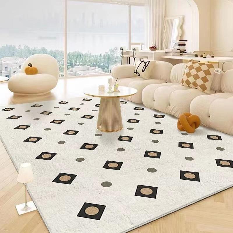 Simple Style Carpet for Living Room Abstract Decoration Large Carpets Non-slip Children's Bedroom Rug 200x300cm Coffee Table Mat