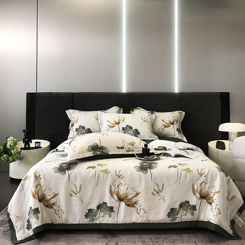 Tencel Summer Quilt Set: 25 Designs - Lightweight Silk, Washable, Perfect for Student Dorm Beds