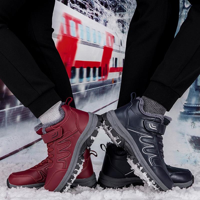 2025 new comfortable and versatile winter big cotton shoes for the elderly outdoor warm walking in the elderly mother