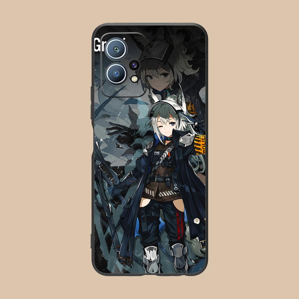 Arknights Grani Matte TPU Mobile Phone Case for Huawei P60 P50 P40 P30 P20 P10 P9 P8 Pro Lite Plus Colorful Printing Cover