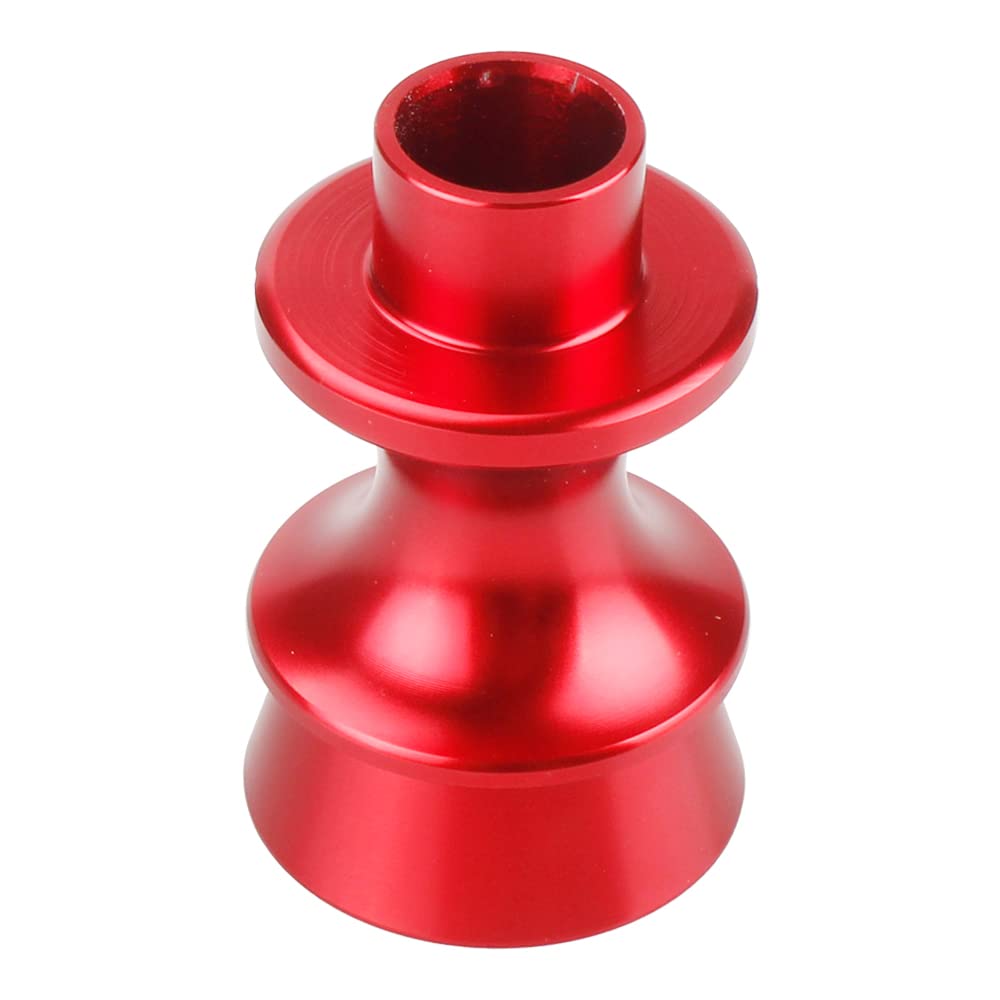 MUTEKI Spin Turn Knob, Aluminum, Drift Button, Knob, Parts, Side Brake, For Toyota GT86, Scion FRS, Subaru BRZ (Red 2)