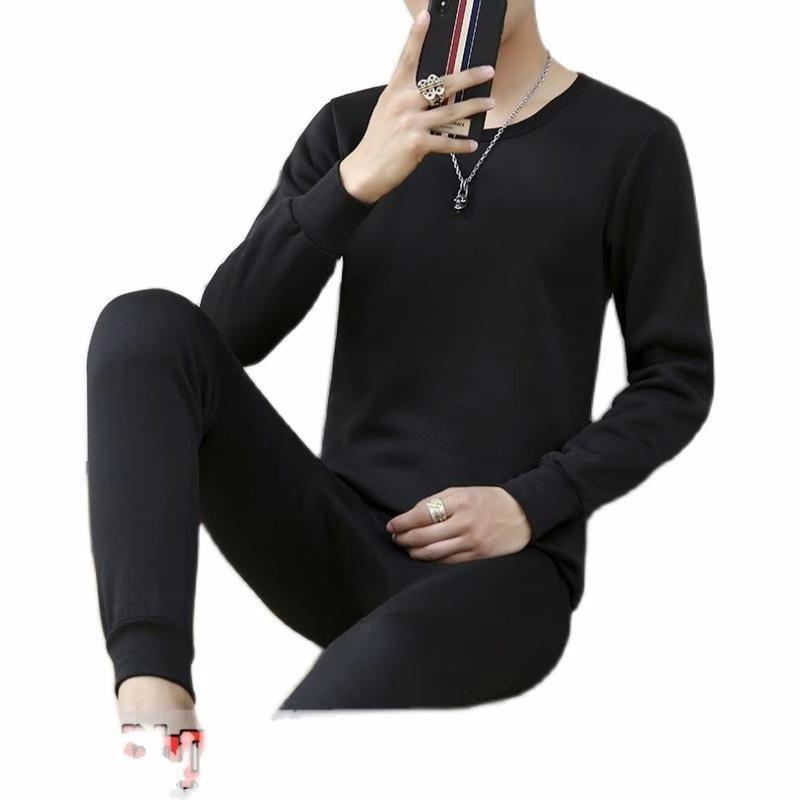 Men's Thermal Underwear Set: Autumn/Winter Sweaters & Pants for Teens