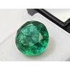 9-10 Ct Emerald Green Colombian Round Cut Stunning Certified Loose Gemstone
