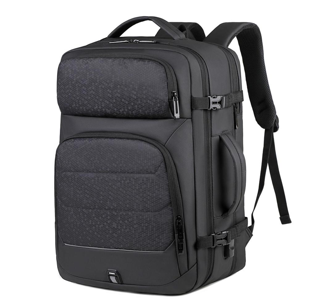 Expandable Waterproof Laptop Backpack with USB Charging for Men & Women – Business & Casual Use