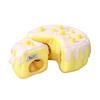 Cute Cake Cotton Plush Hamsters Playing Tunnels Cotton Nest Winter Warm Nest For Ferret Guinea Pigs Squirrels Small Pet Toys