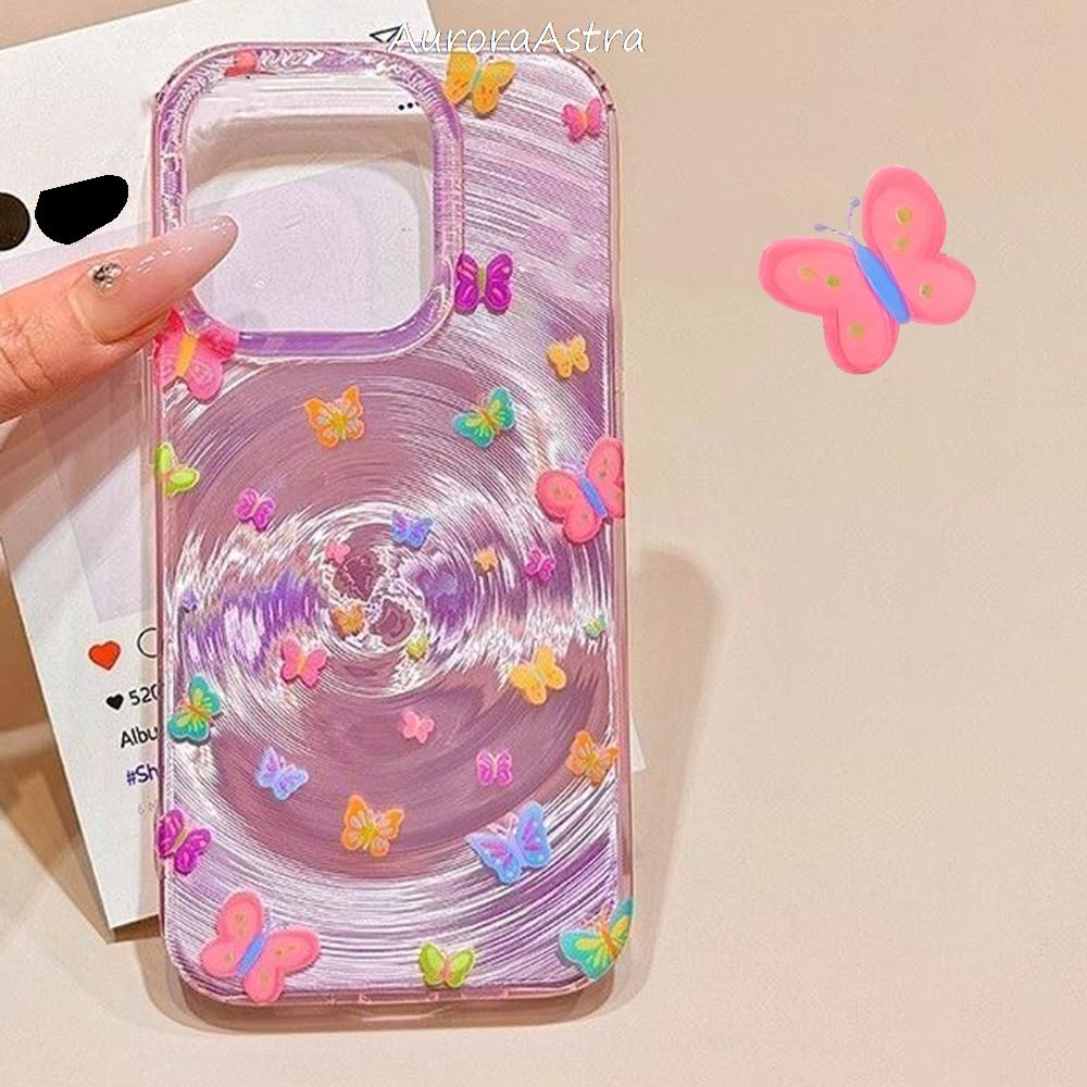 Pink Heart Swirl Clear Protective Phone Case for iPhone 17 Air 16 15 13 12 11 ProMax Pro Plus Clear Lightweight Slim Fit Cover