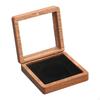 Presentation Box with Transparent Lid, Lined Velvet Inside, Storage for Commemorative Coins