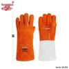 Heat-Resistant Cowhide Welding & Gardening Gloves - Anti-Scald, Anti-Thorn, Long, Durable