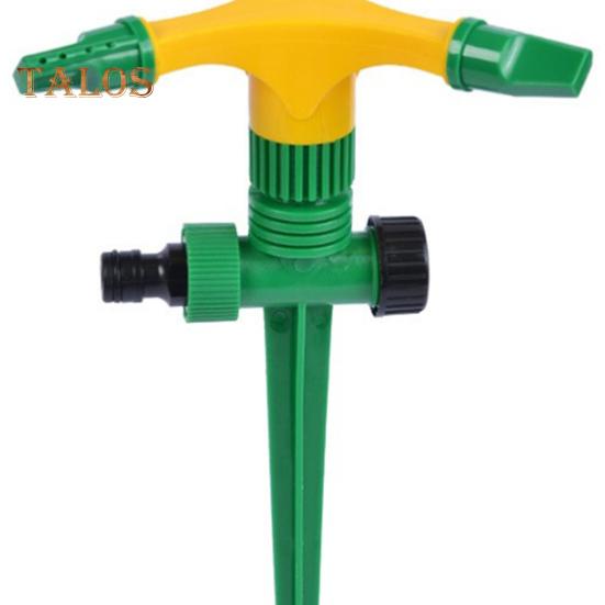 360-Degree Rotating Lawn Sprinkler Large Area Coverage Adjustable Garden Watering System Easy To Install Sprinkler with Stake