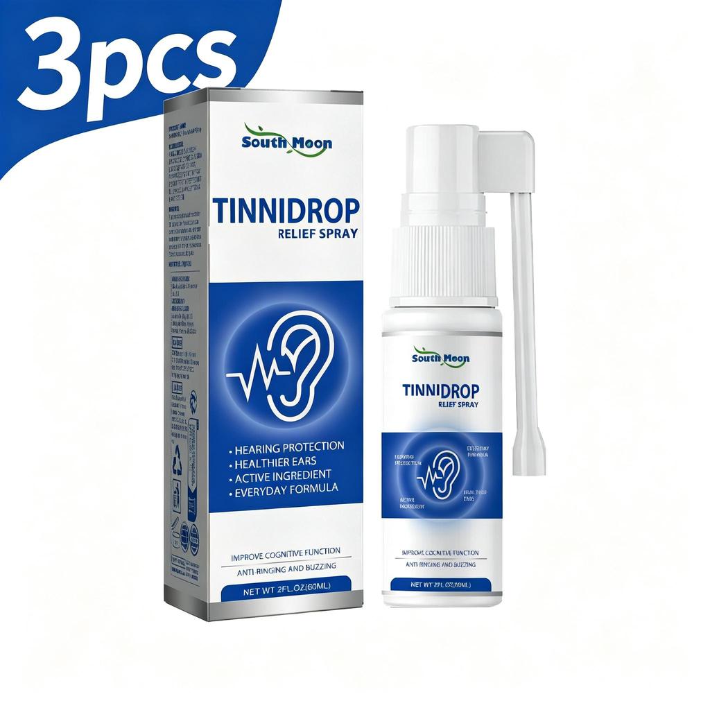 Ear Ringing Relief Spray Relieve  Discomfort Earache Itchy Alleviate Deafness Prevent Hearing Loss Earwax Removal Liquid