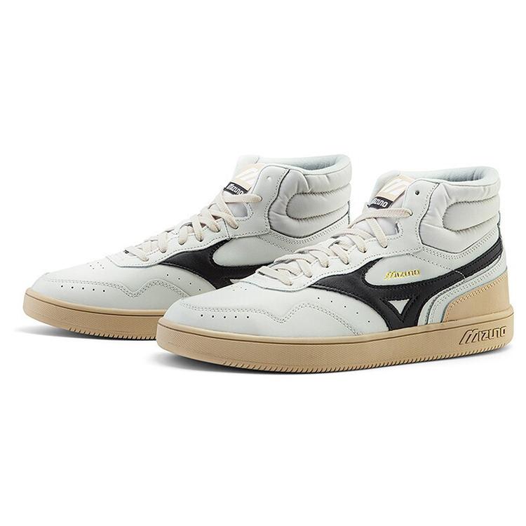 Mizuno Court Skateboard Schuhe Unisex Mid-Top Weiß/Schwarz D1GH212801