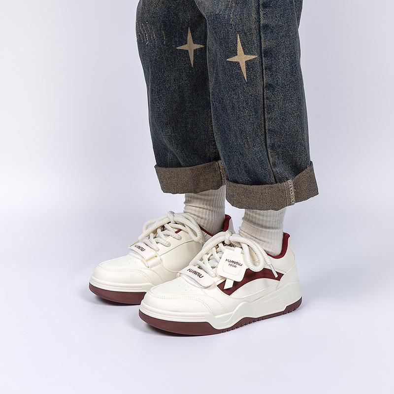 Global invisible heightening shoes ZHQ5729 spring trend casual shoes versatile men's shoes Velcro thick baseplate shoes