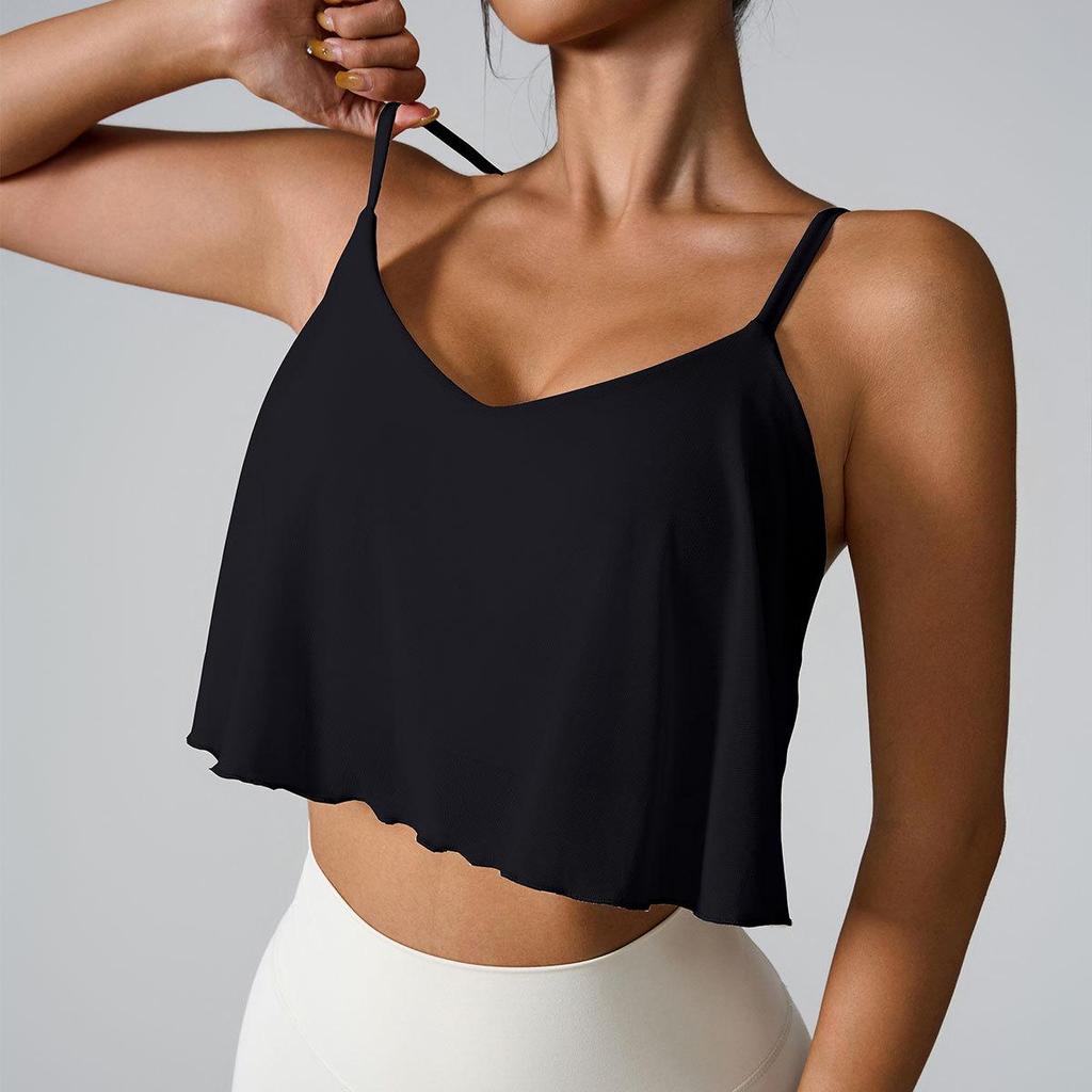 Γυναικείο Αθλητικό Αμάνικο Φανελάκι Διχτυωτό Γρήγορου Στεγνώματος: Ελαφρύ Ποδηλατικό Μπλουζάκι Γιόγκα με Επένδυση