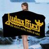 J-Judas P-Priest ROCK BAND Bath Towel Microfiber Soft Water Absorbing Breathable For Girl Kids Decorative Cartoon Beach Towel