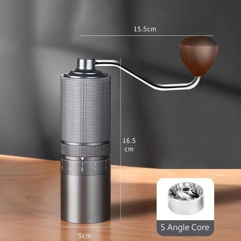 

NEW Professional Manual Coffee Grinder 5 Core 6 Core 7 Core Coffee Grinder Espresso CNC Stainless Steel Mill Household Portable