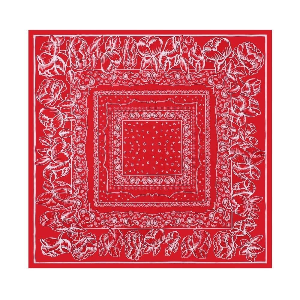 70x70CM Bandana Scarf Oversized Square Scarves Headwear Fashion Hijab Scarf