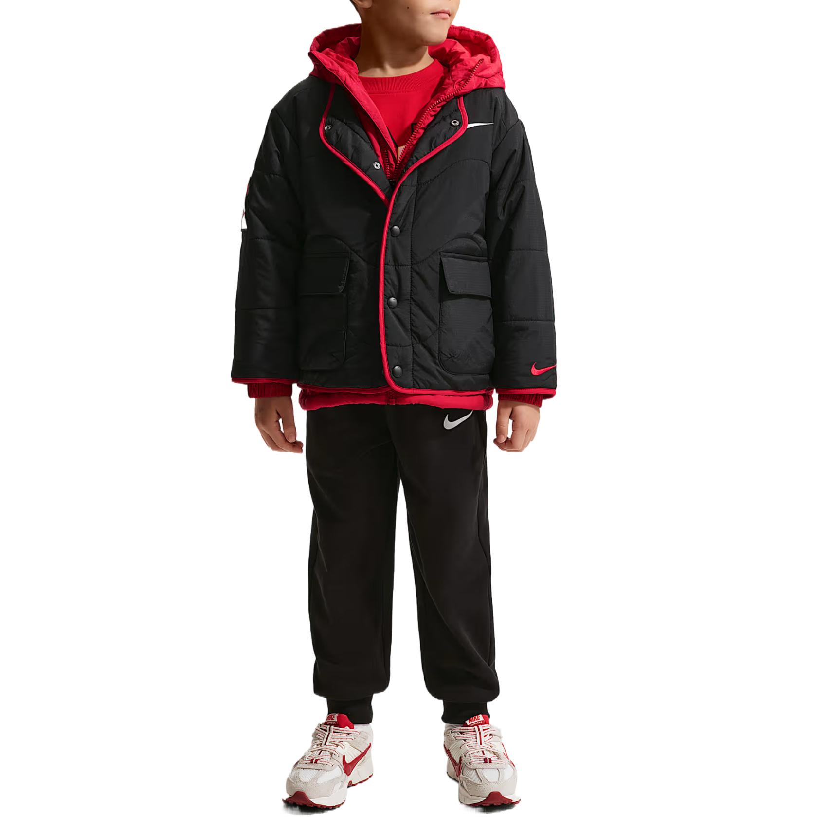 Nike Jacket Year Of The Horse Limited Edition Comfortable Warm Hooded Kids Kids jackets IU5334-010 7