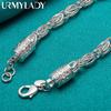 925 Sterling Silver Retro Dragon Bracelet Fashion Jewelry