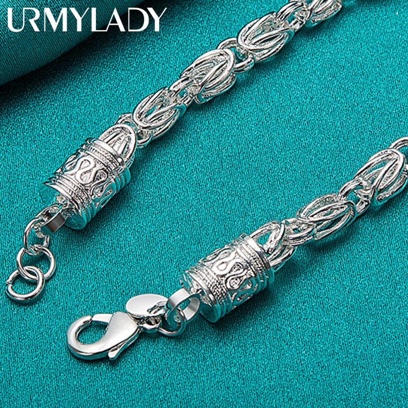 925 Sterling Silver Retro Dragon Bracelet Fashion Jewelry