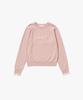PLAC WOMEN Raglan Plack Pullover Knit Pink
