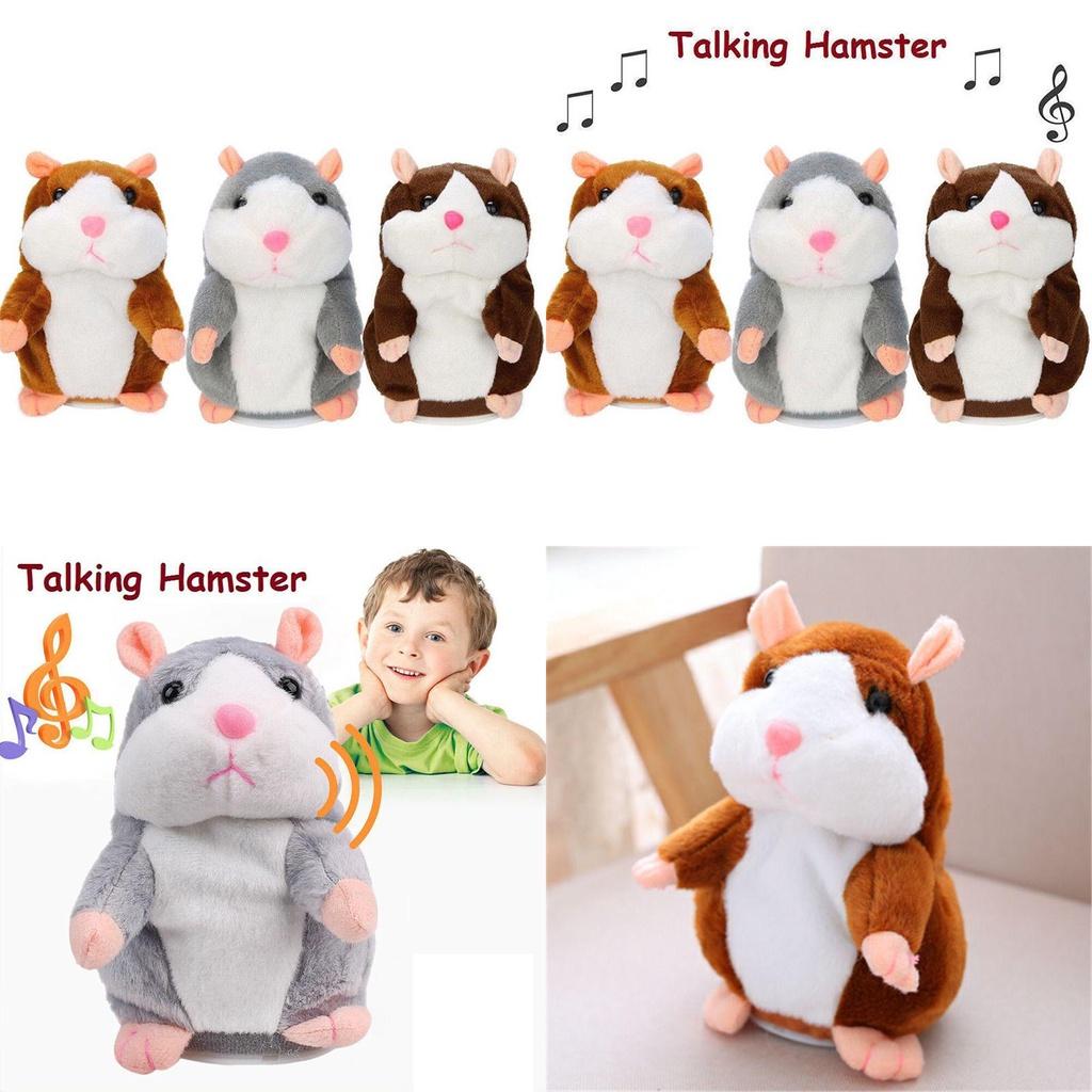 Fun Talking Hamster Toy | Mimicry Pet | Kids Gift | 15/18cm