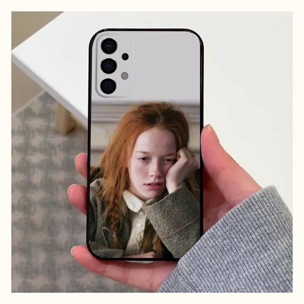 Anne with an E Phone Case For Samsung Galaxy A20,A21s,A22,A31,A32,A52,A53,A72,73,A80,A91 Soft Black Cover Samsung a30 a20