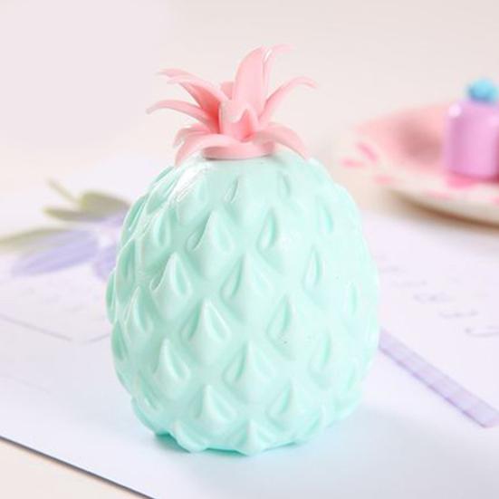 1/4Pcs Pineapple Squeeze Toy Anxiety Relief Pineapple Stress Toy Hand Exercise Relaxation Fruit Sensory Fidget Toy Party Favors