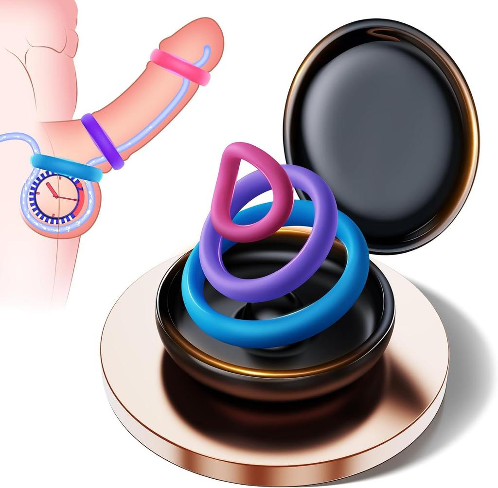 Set for the Best Cock Adult Testicle Stimulation Masturbation Goods for Popular Adult Erotic Adult Adult Erotic Silicone Ring Waterproof and Dustproof