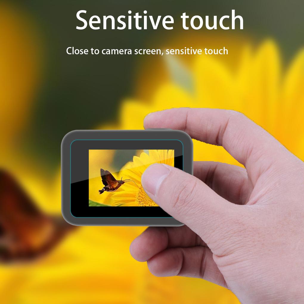 Tempered Glass Screen Protector Lens Cover Film for 8 Action Camera NE