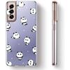 Roztomilý pouzdro na telefon s prasátkem, pandou a avokádem pro Samsung Galaxy S20 Ultra S21 FE 5G S10E S9 S8 S10 Plus Note 20 10 Lite M31 M22 M32 Kryt