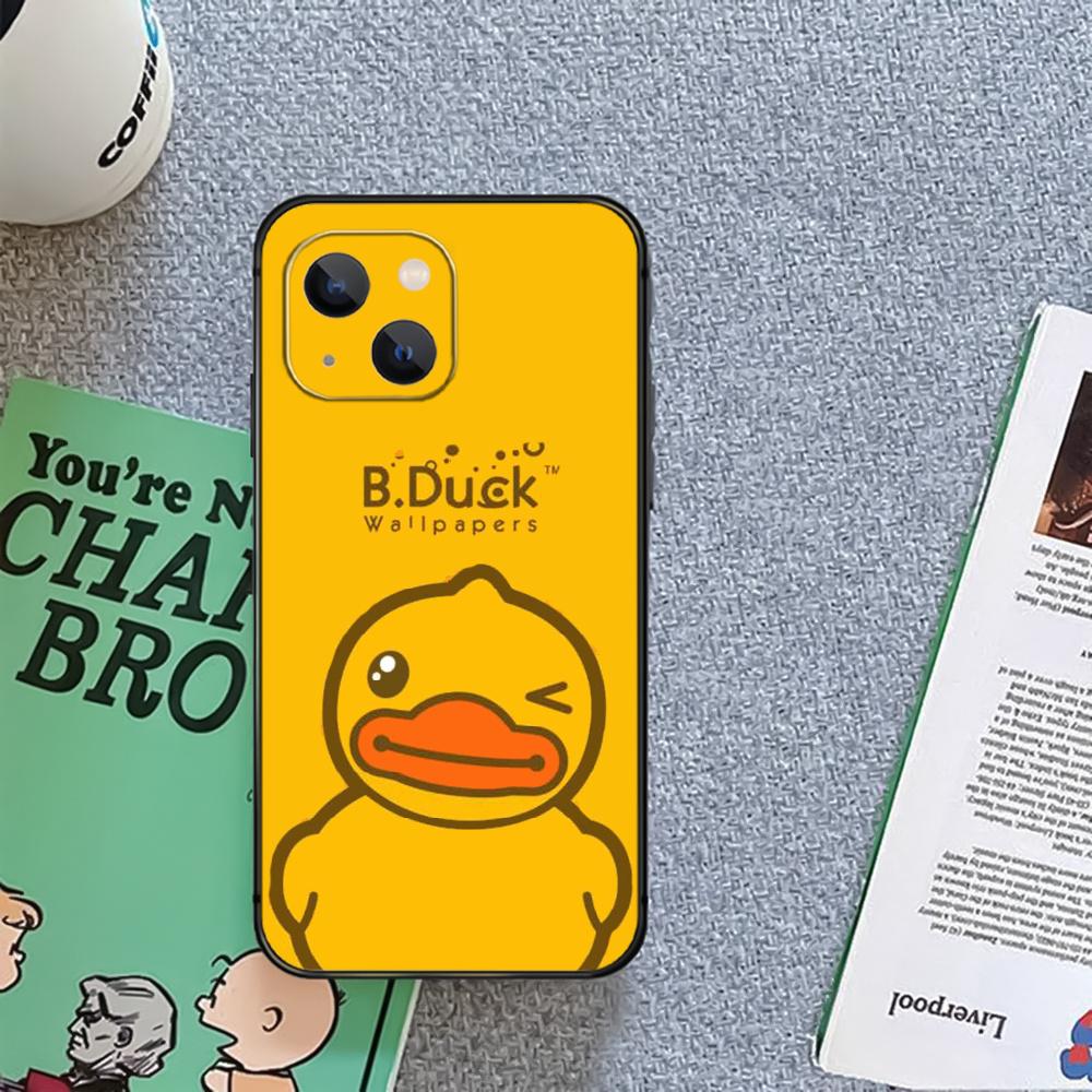B Duck drăguț galben de modă husă pentru telefon Coque pentru Iphone Xiaomi Mi Samsung Galaxy Redmi Note AS 11 12 13 14 15 22 23 24 5G Pro Plus Max Fe Ultra