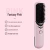 Portable Wireless Straightening Comb with Dual Batteries and Ion Technology - For Hair-Friendly Curling and Frizz Control