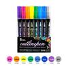 48-Color Double-Line Pen Set: Dreamy Glitter, Metallic, & Fluorescent Markers
