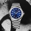 Luxury Business Men's Watch Gift Box Set High Quality Rose Gold Case Simple and Versatile Quartz Watch Relogio Masculino