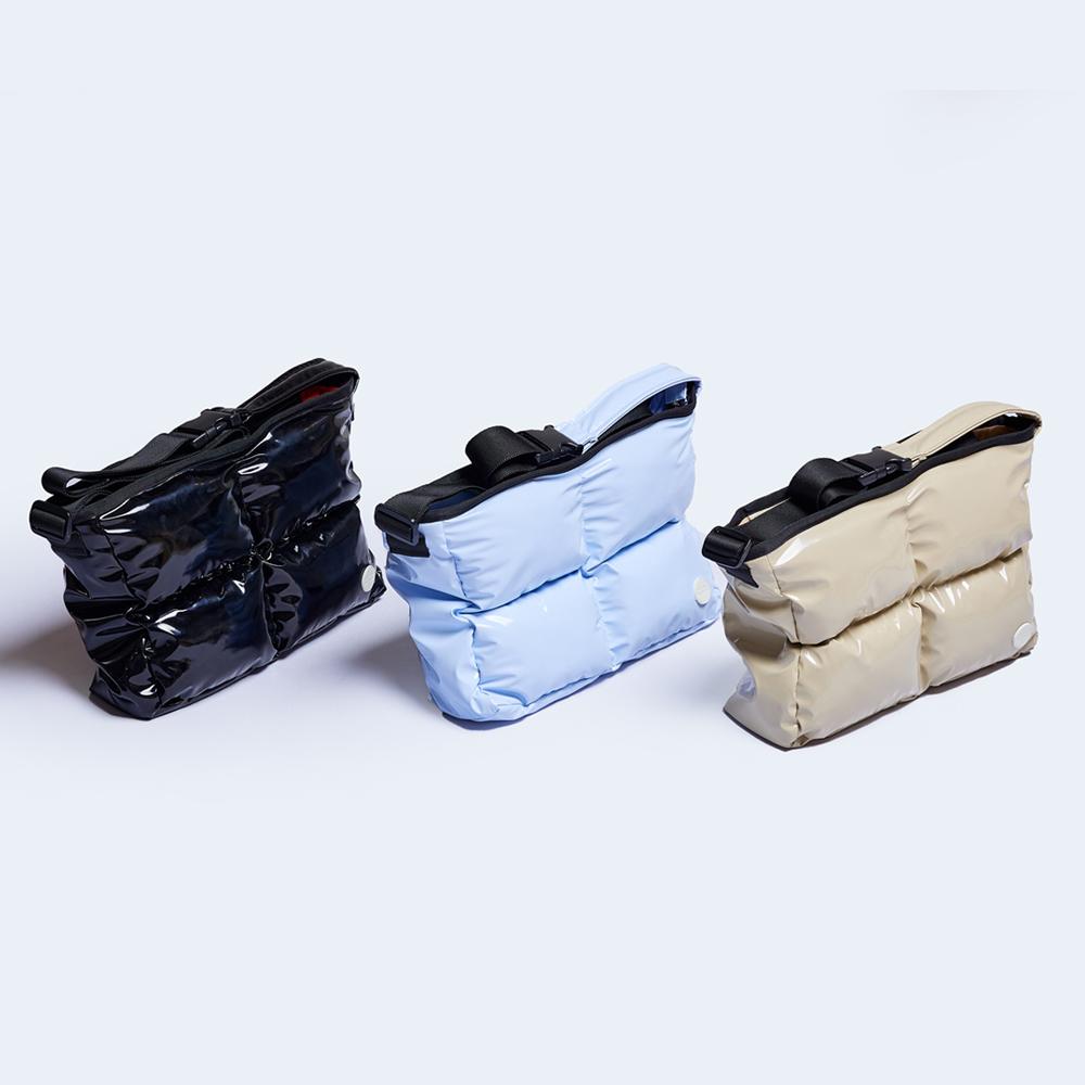 Damp 2-Way Padded Messenger Bag_Beige