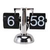 Digital Flip Down Clock Battery Powered Retro Design Auto Flip Table Clock for Home and Office