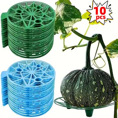 1/5/10Pcs Plastic Watermelon Stand Fruit Tray Anti-Rot Plant Support for Melon Strawberry Garden Plant Growing Holder