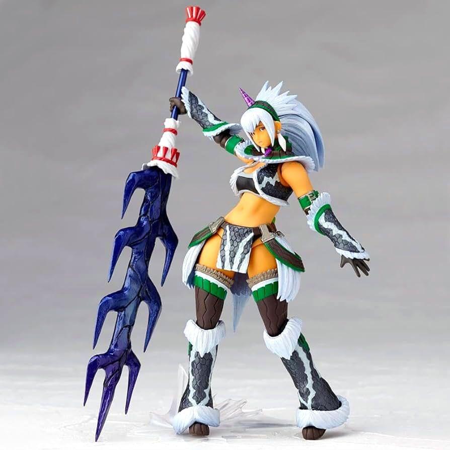 

[USED] Vulcanlog Monster Hunter Reborn Hunter Female Swordsman Kirin U Series Figure