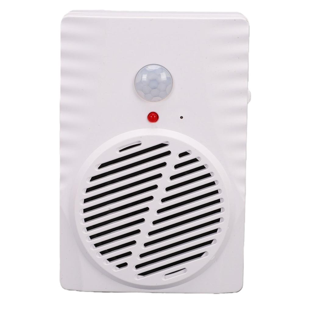 Motion Activated Voice Player Battery Operated Welcome Doorbell Supports MP3 Files Via Type C for Independent Living