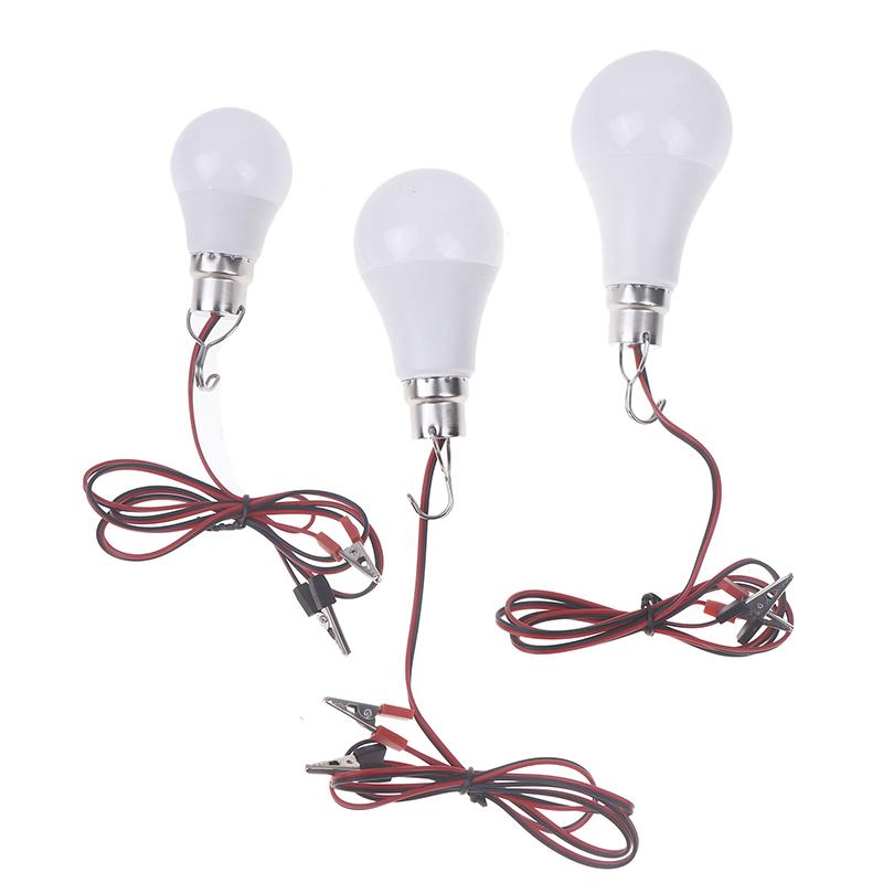 3W 6W 9W 12W 15W 18W Led Dc 12-85V Bulb With 1.2M Wire Screw-On Low-Voltage Battery Household Bright Lighting Bulb