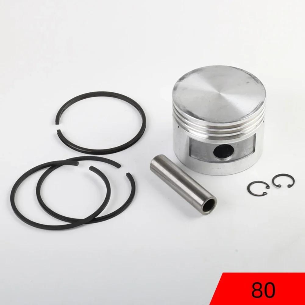 High Performance Air Compressor Piston Kit with Essential Accessories Including Pins and Circlips for Effective Repairs